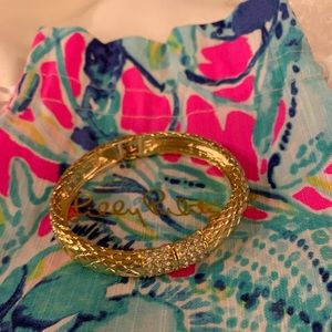 NEW Lilly Pulitzer Sea Fan bangle bracelet